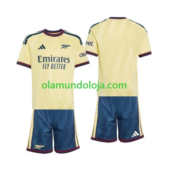 Camisola Arsenal Criança Equipamento Terceiro 2026-2027 Manga Curta